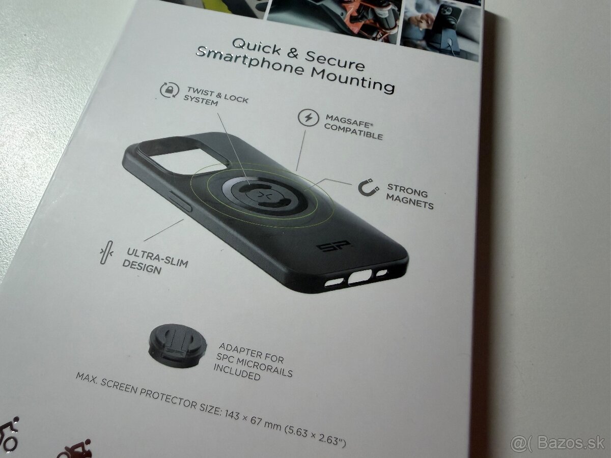 SP Connect obal na bicykel/moto pre iPhone 15 Pro - 3