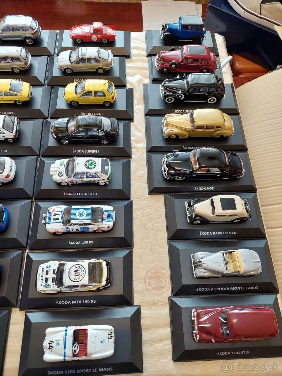 Zbierka áut 1:43 - 3