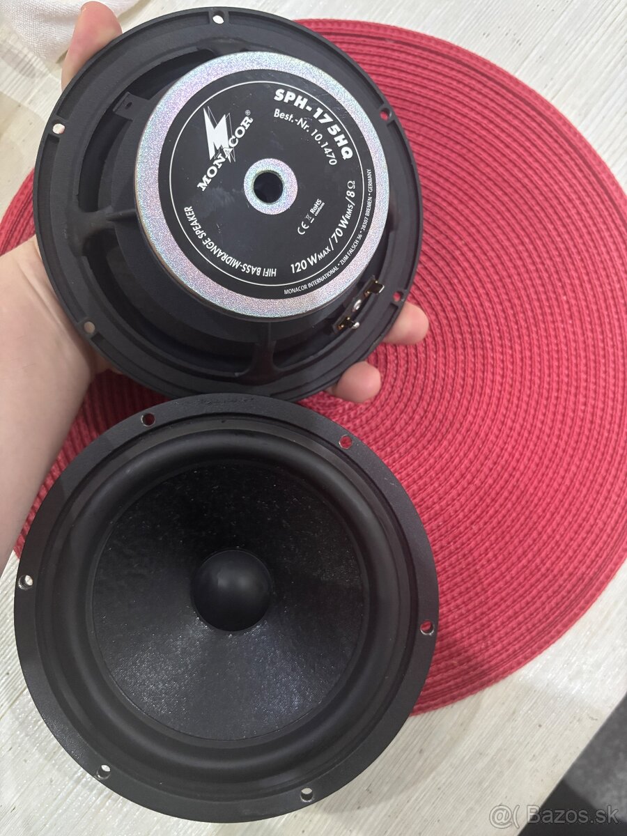 Monacor SPH 175HQ - 8ohm - 3