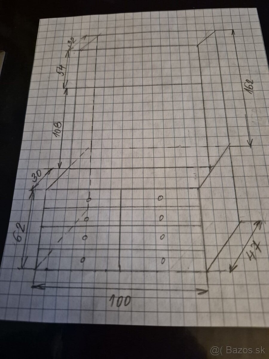 Skrinky, knižnica, posteľ - 3