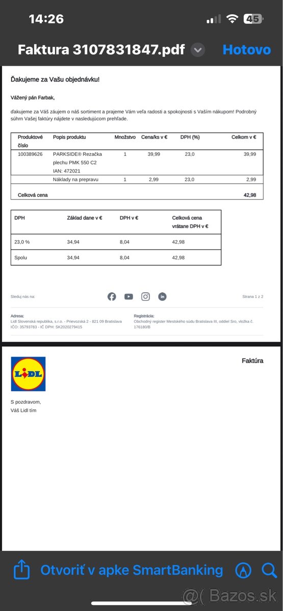 Rezacka na plech - 3