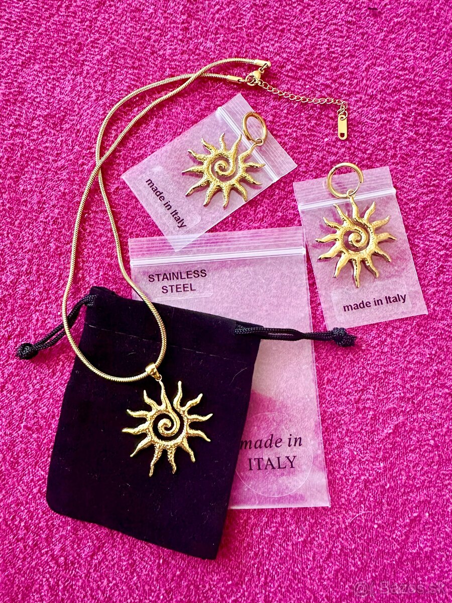 Nová oceľová súprava šperkov - 3