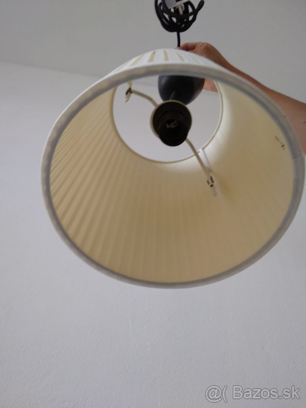 Predám peknú bielú lampu - 3