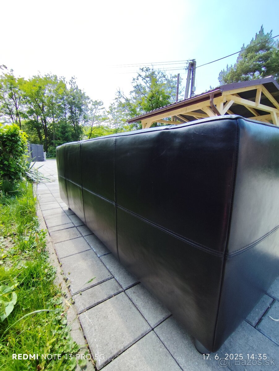 IKEA kozená pohovka - 3