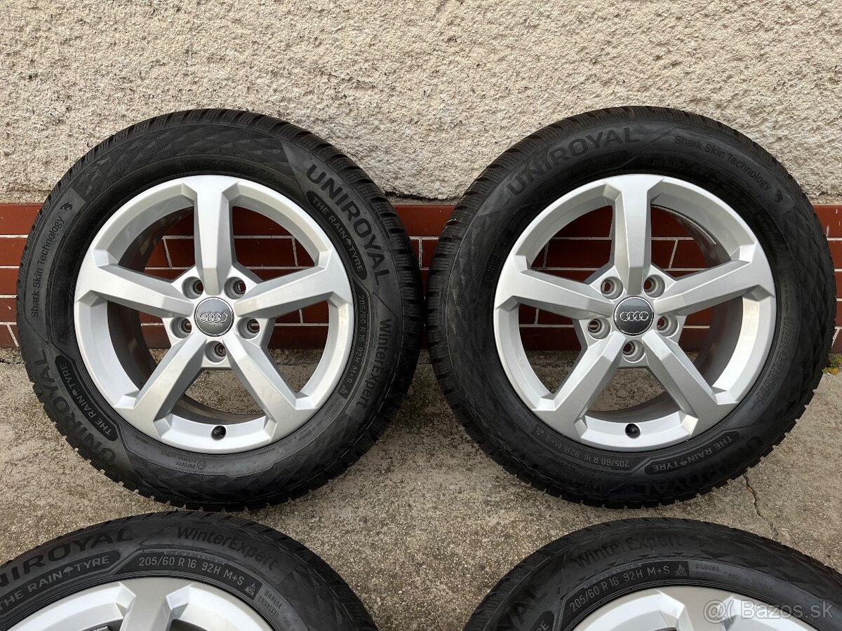 R16 skoro nová zimná sada 5x112 Audi Q2 - 3