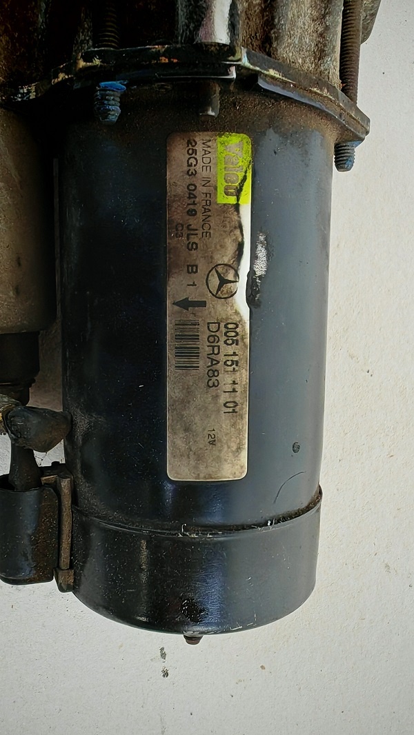 Mercedes Benz Vaneo - štartér - 3