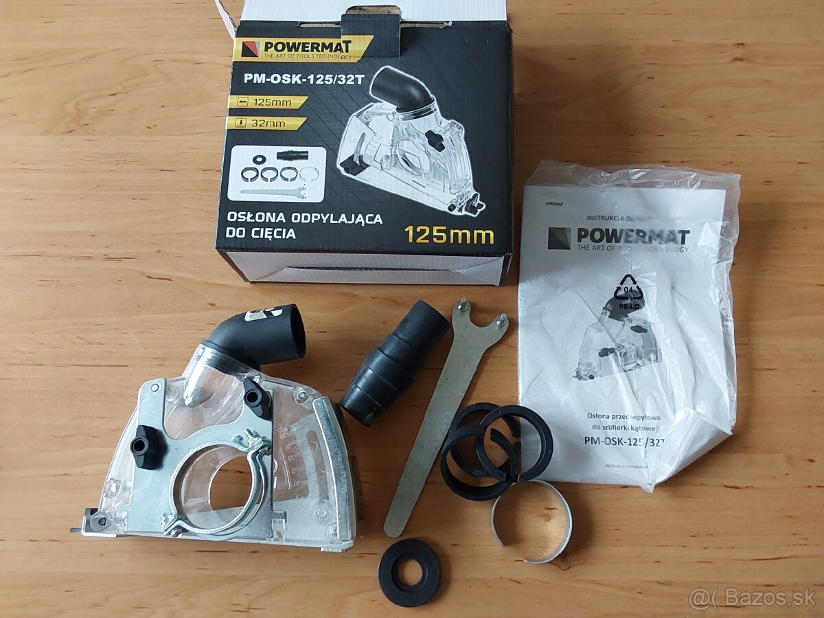 Predám odsávací kryt na uhlovú brúsku - 3