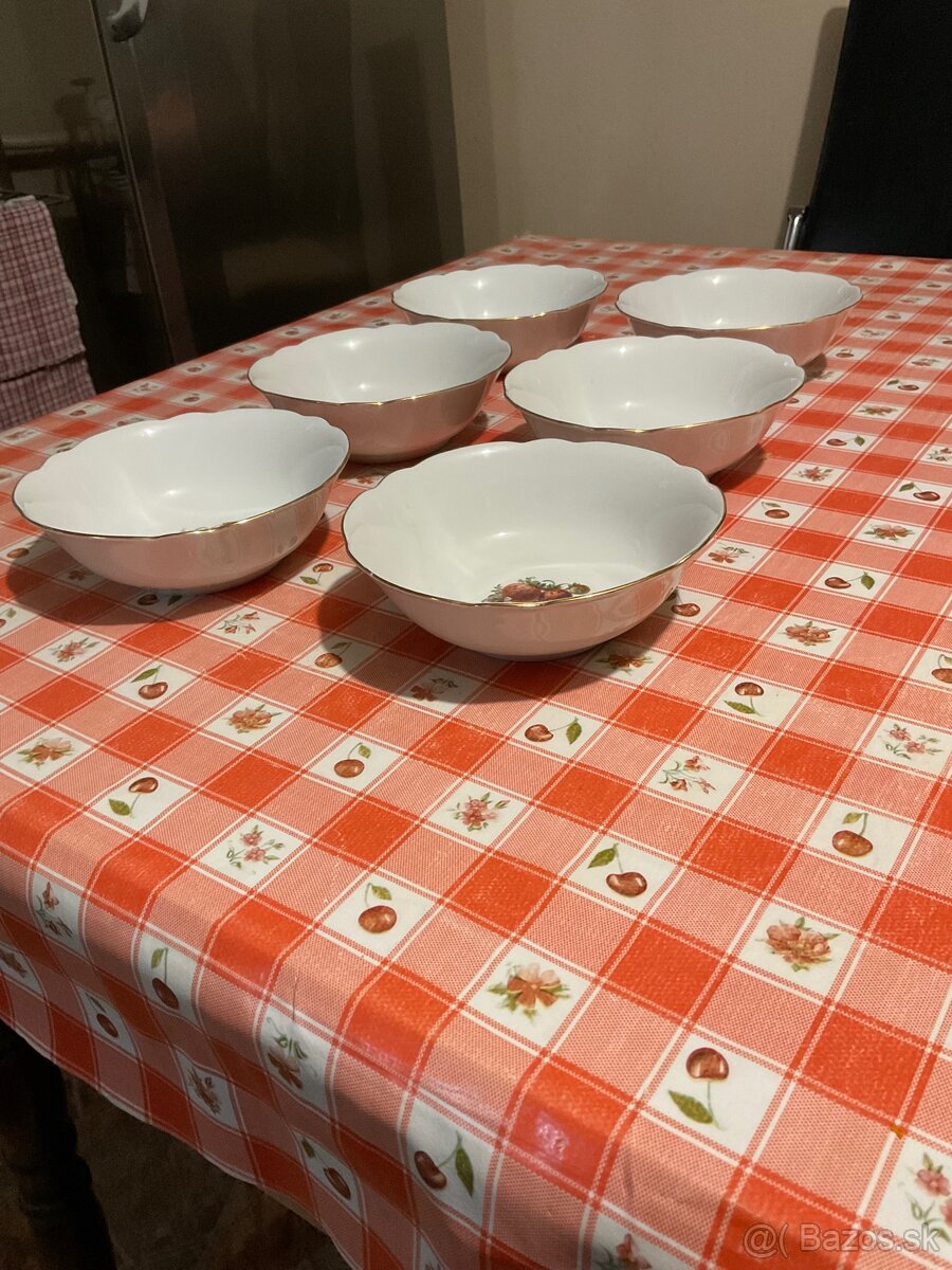 Porcelanové kompótové misky - 3