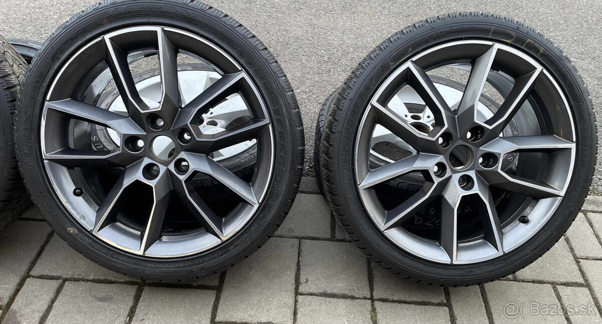 GEMINI Grau skoda Octavia RS 3 5x112 7,5x18 ET 51 VW Seat 2 - 3