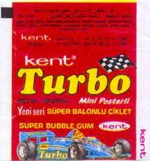 Obrázky áut zo žuvačiek Kent Turbo - 3