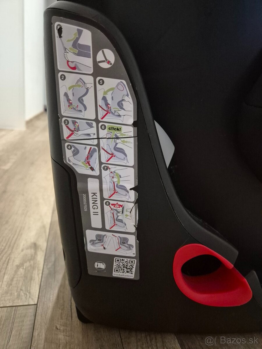 Autosedačka Britax Romer King 2 - 3
