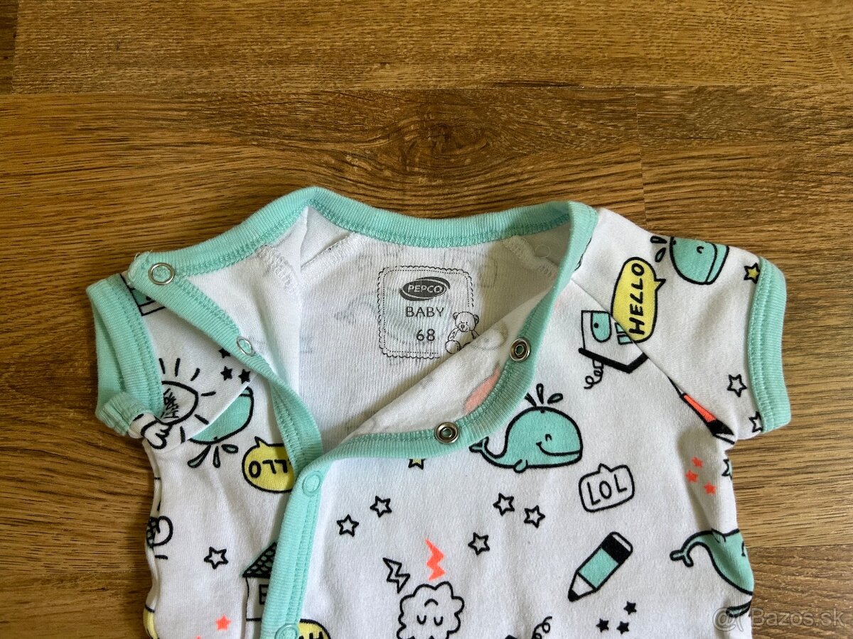 Body s krátkym rukávom veľ.68 - 3