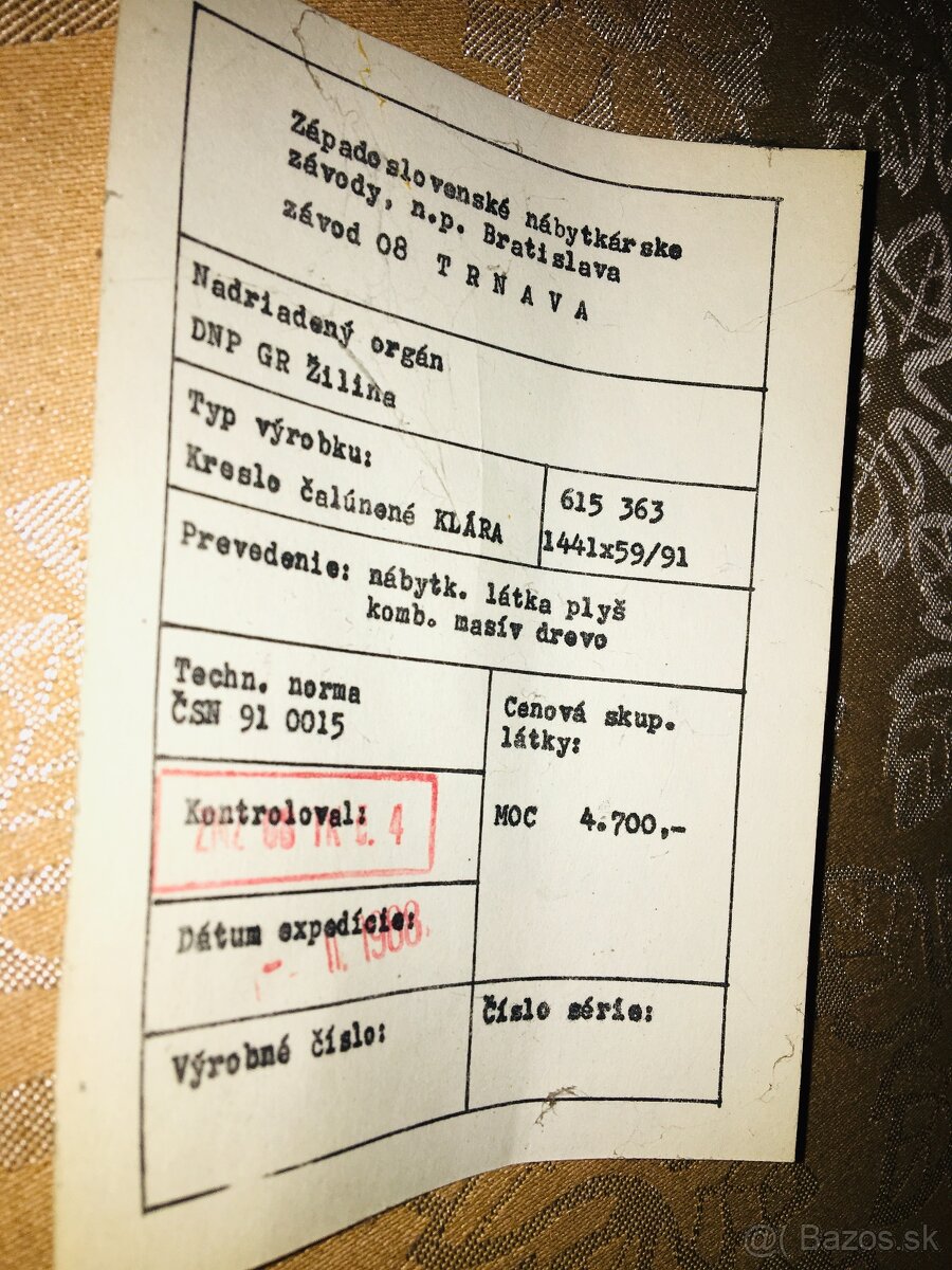 Retro sedacia suprava Klara - 3