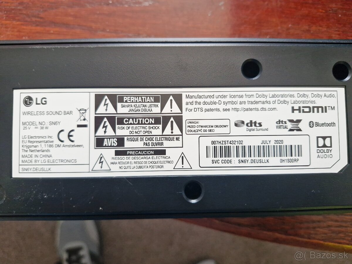 Soundbar LG SN6Y - 3
