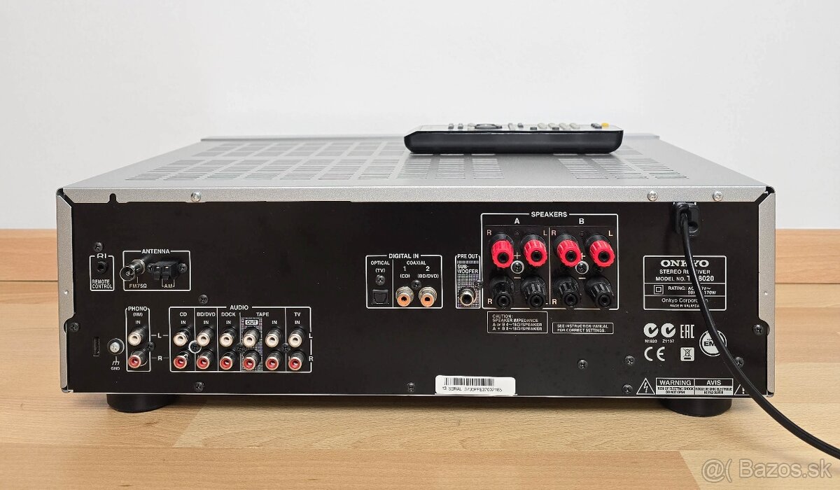 Onkyo TX-8020 /Phono/Optika/SUB OUT/FM - 3