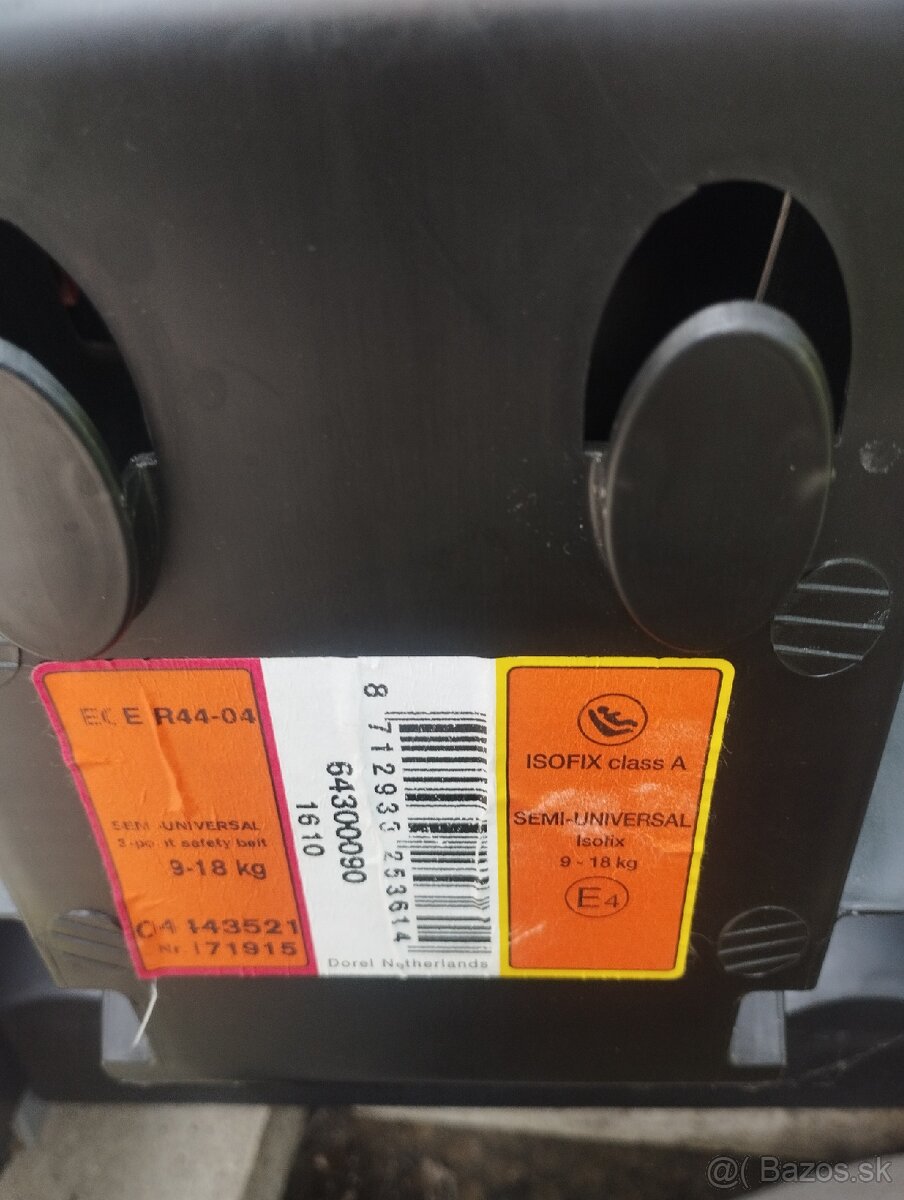 Autosedačka Maxi cosi s ISOFIX 9-18 kg - 3