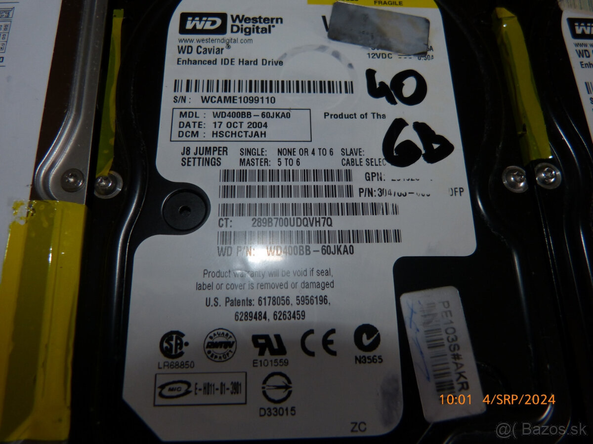 ide hdd 40-60-80-320gb 20e kus - 3