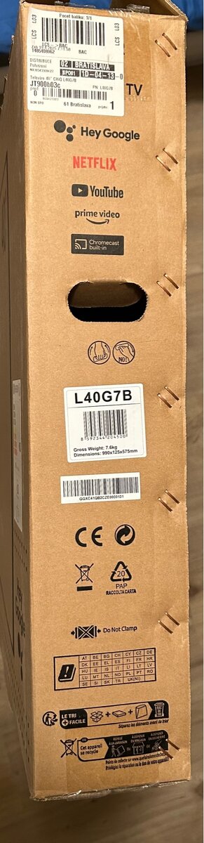 Chiq google TV 40” palcov - 3