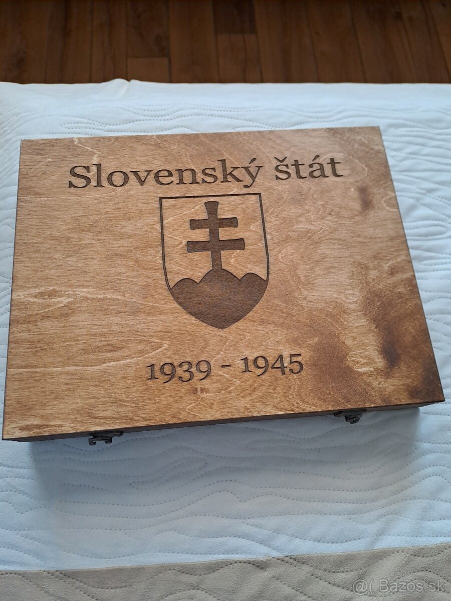 Kazeta strieborné mince 1939-1945 - 3