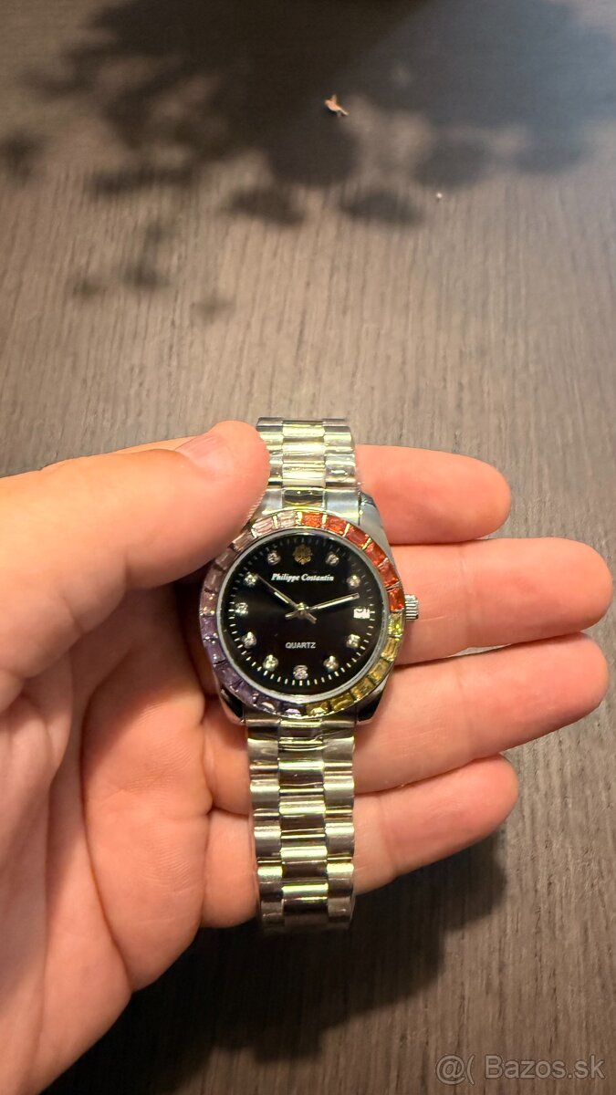 Hodinky Philippe Costantin Basilea Silver/Black - 3