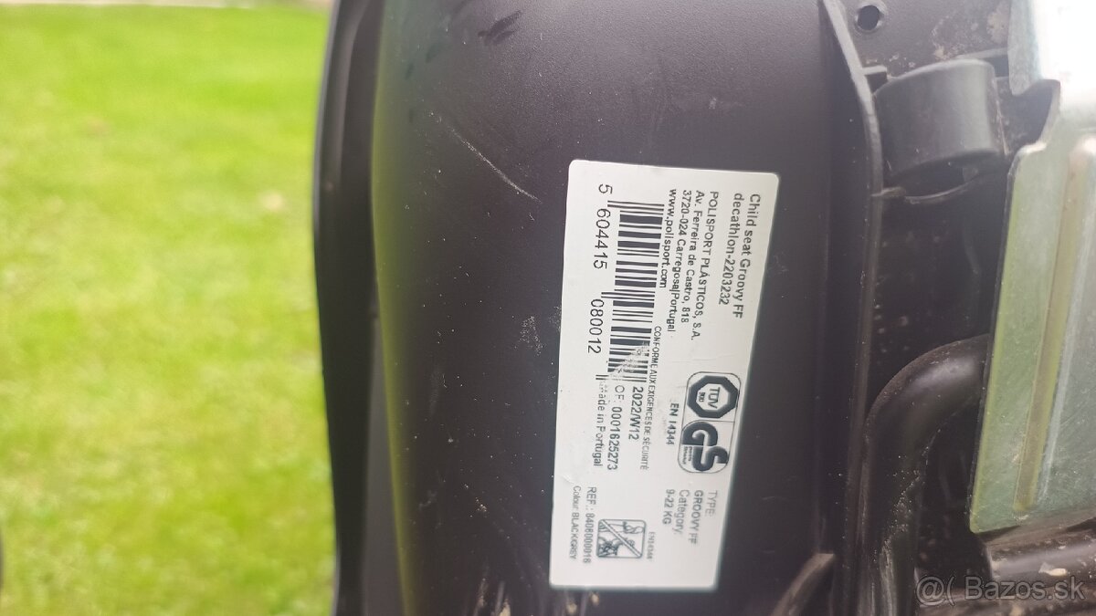 Detska sedacka na bicykel -Polisport -Groovy - 3