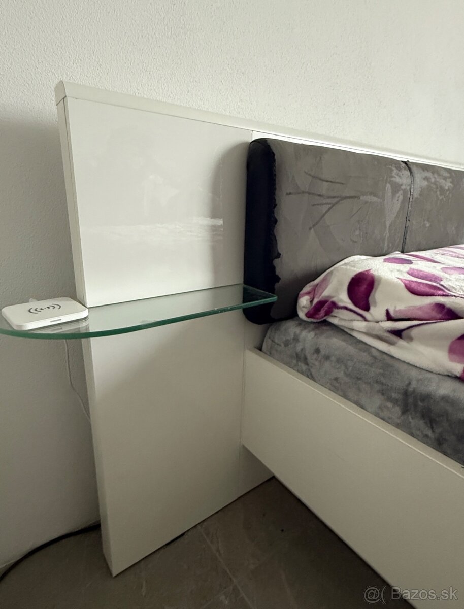 Manželská posteľ rošty a matrace - 3