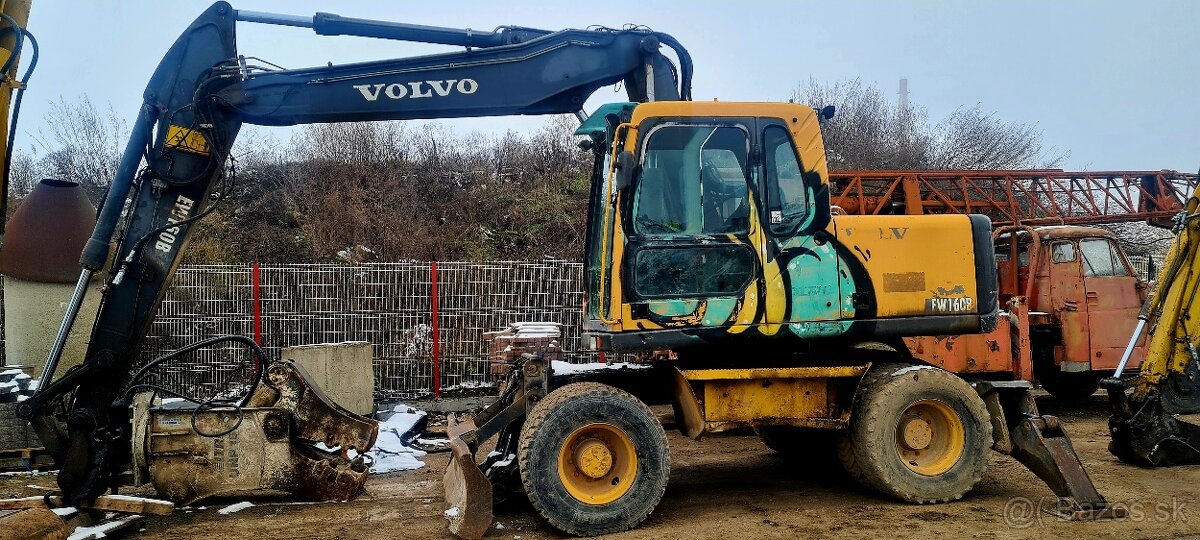 Predám kolesový bager Volvo EW160B - 3