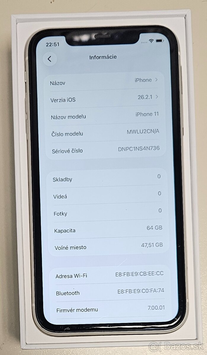 Iphone 11 64GB White - 3