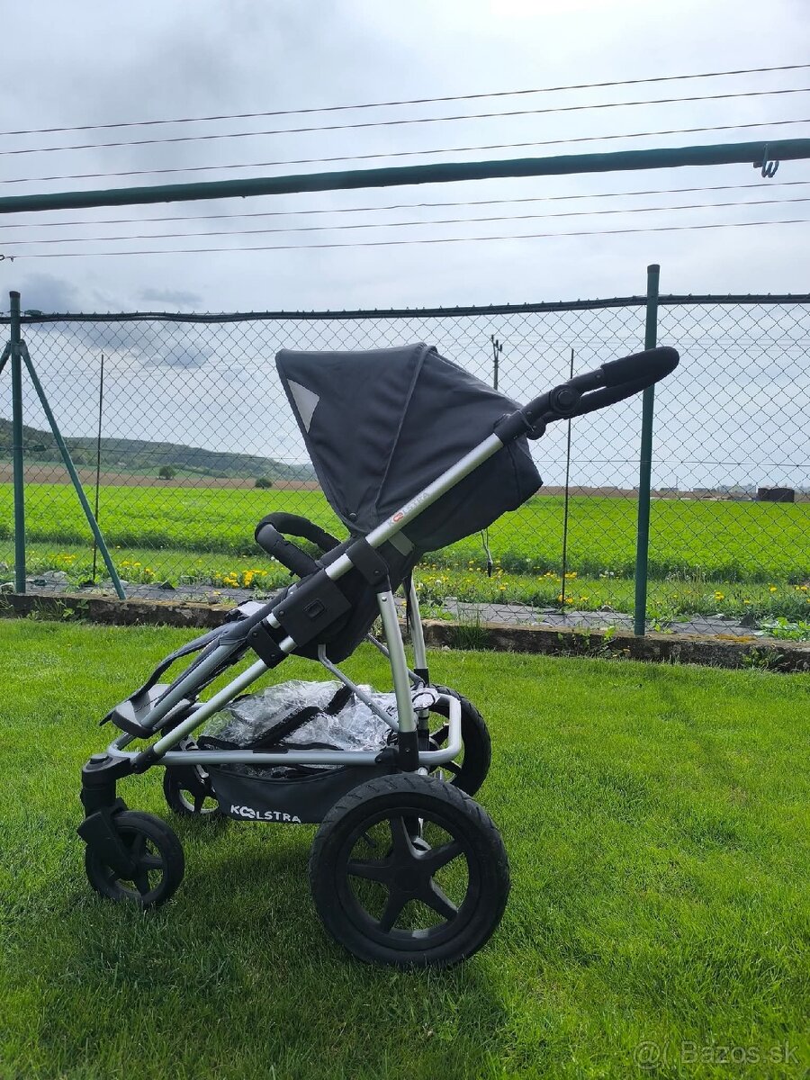 Otočný športový kočík koelstra - 3