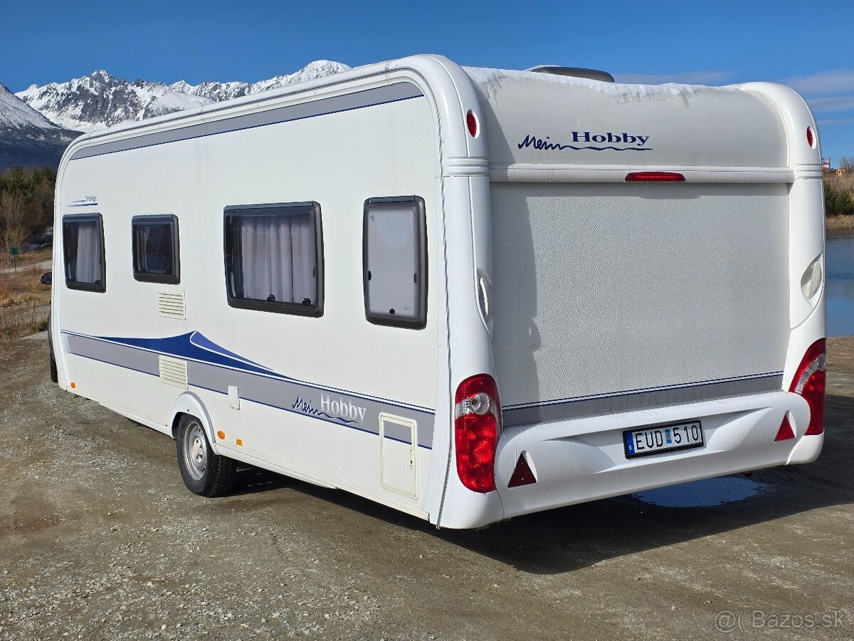 Obytný príves Hobby 560 WLU PRESTIGE - predstan - 3