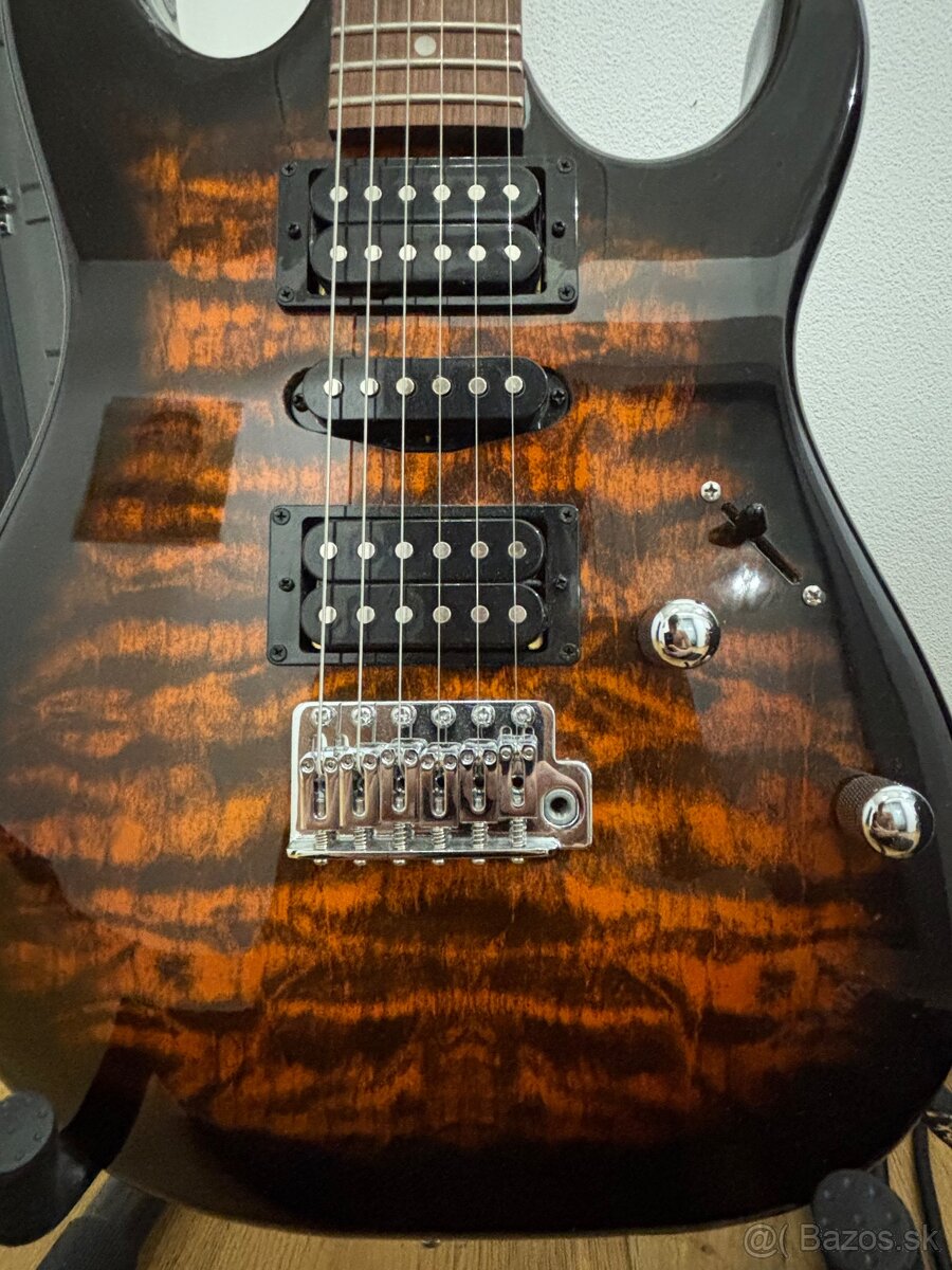 Elektricka gitara + kombo , podložka pod nohu - 3