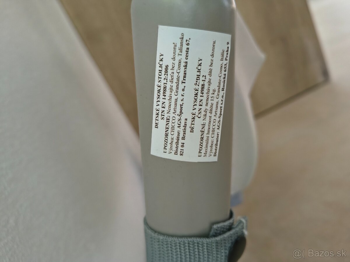 Detská nastaviteľná jedalenska stolička - 3