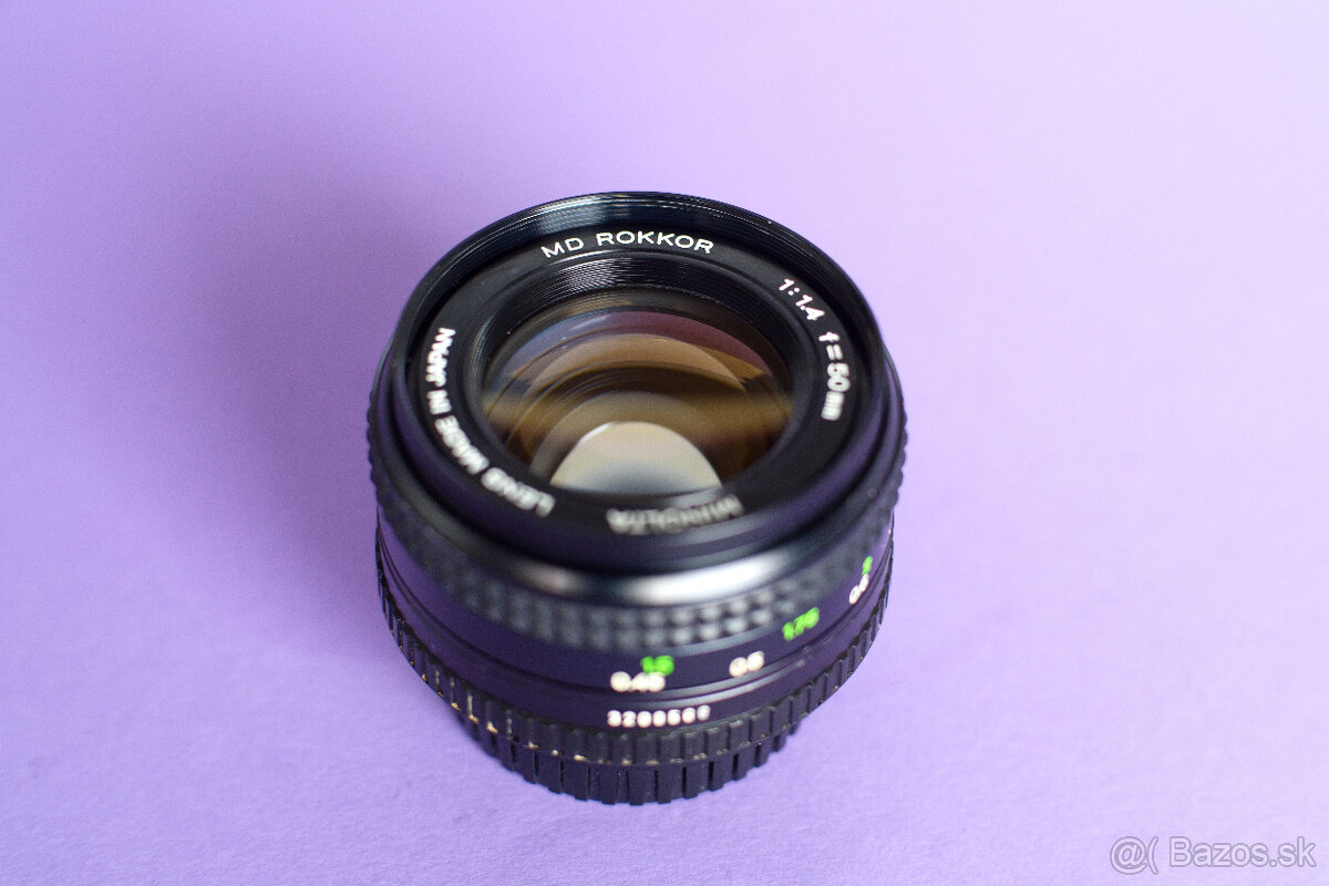 Minolta MD Rokkor 1:1.4/50mm - 3