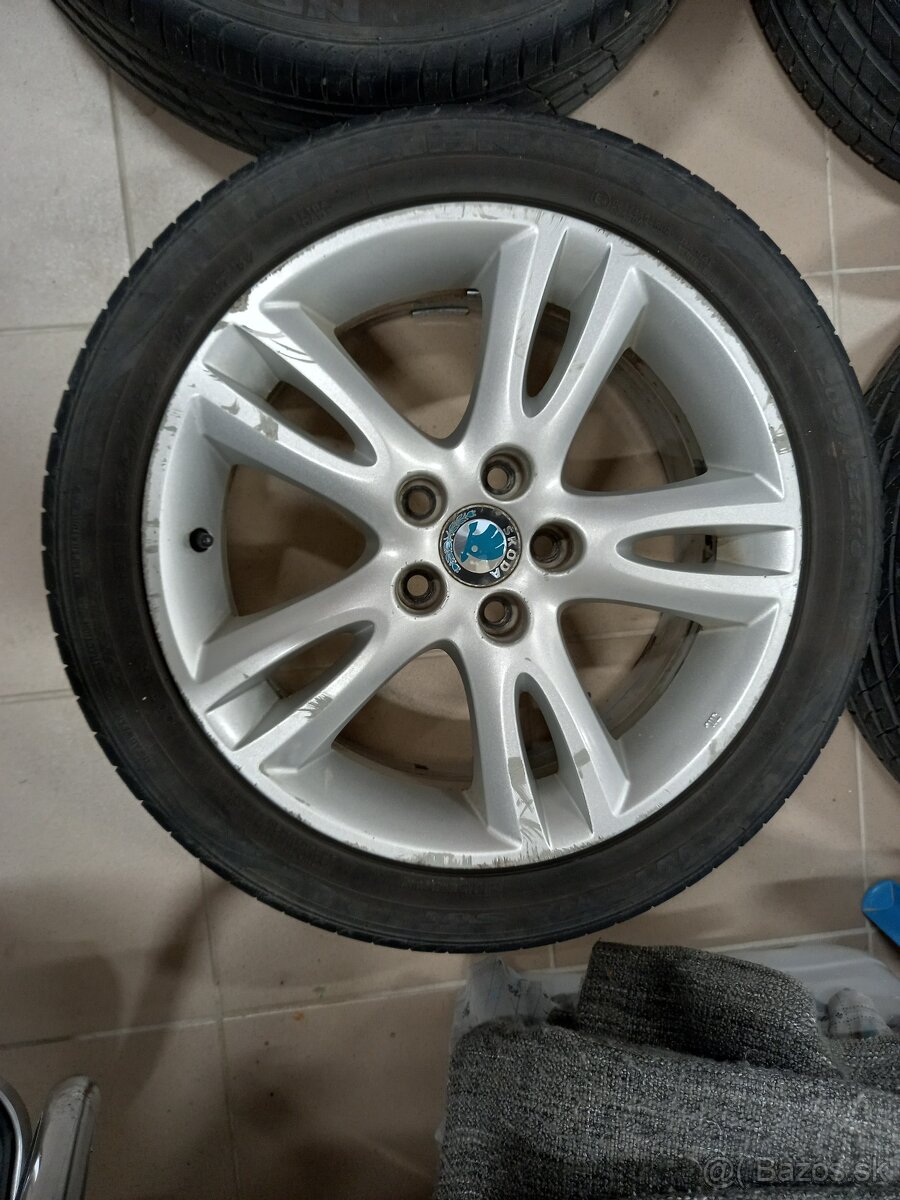 5x100 R16 - 205/45 R16 letne - 3