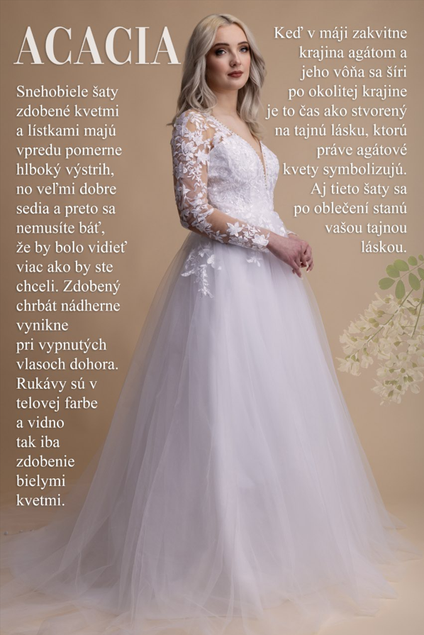 Nové svadobné šaty Acacia - 3