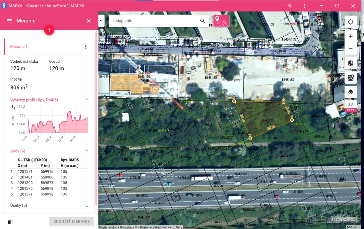 ZÁHRADA v Bratislave - Ružinov NA PREDAJ - 3