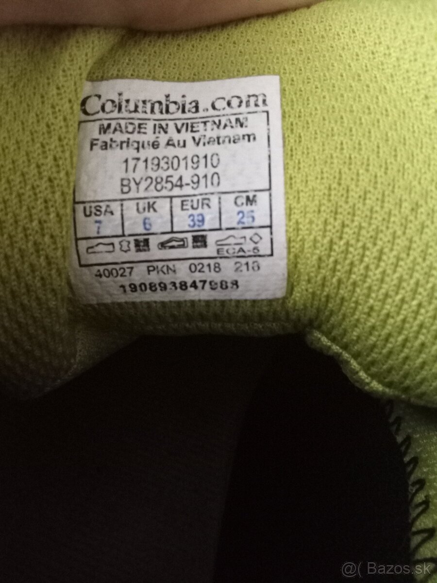 columbia turistické topanky - 3