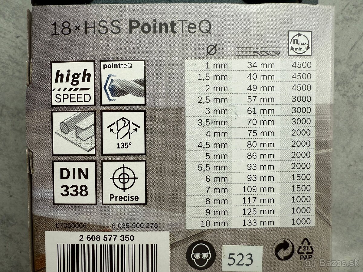 Sada vrtakov Bosch Milwaukee - 3