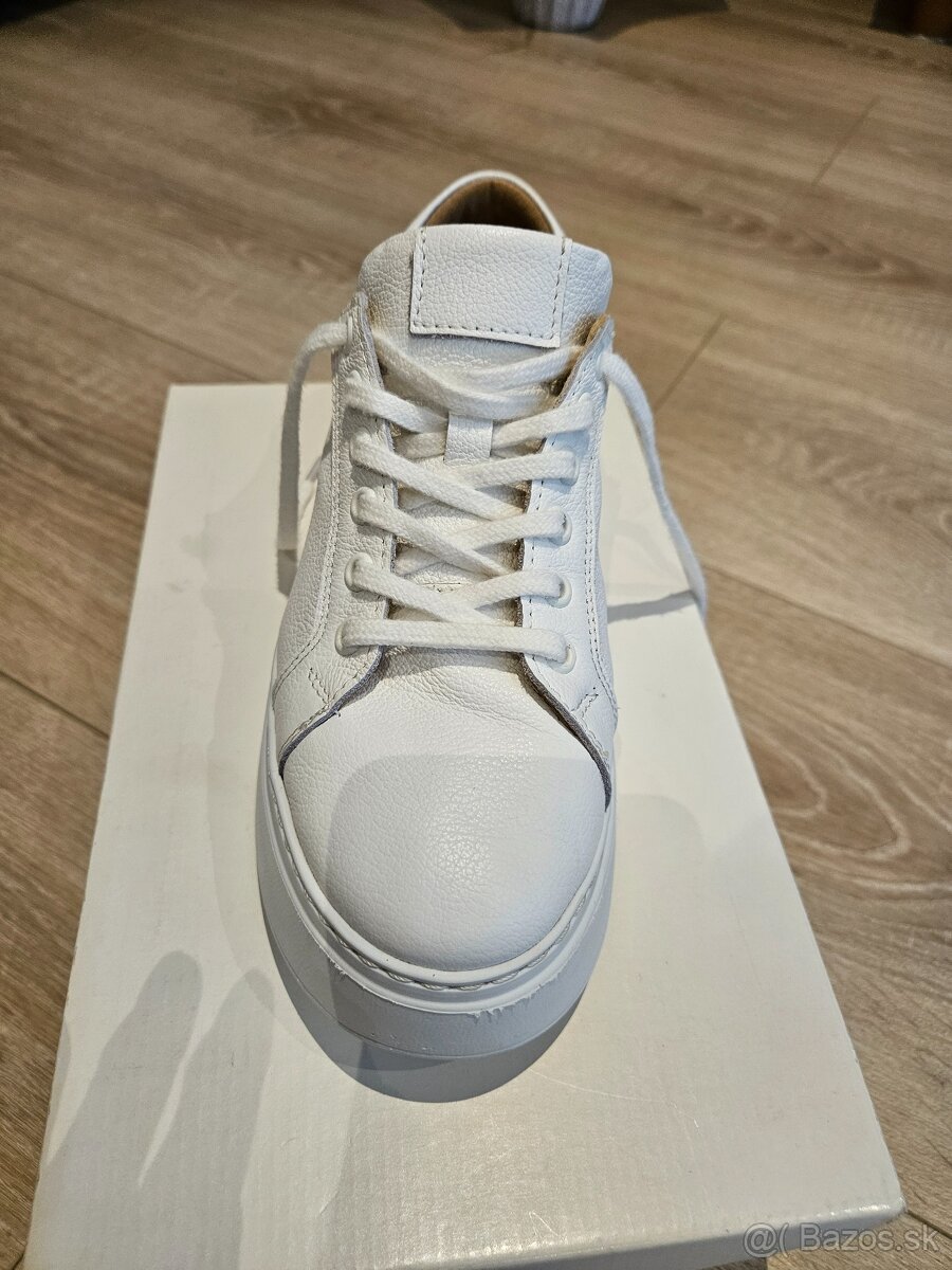 Dámske kožené botasky, veľkosť 37 - 3