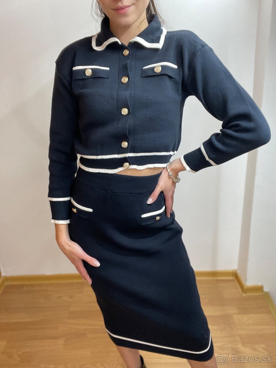 BLUE elegantný komplet - 3