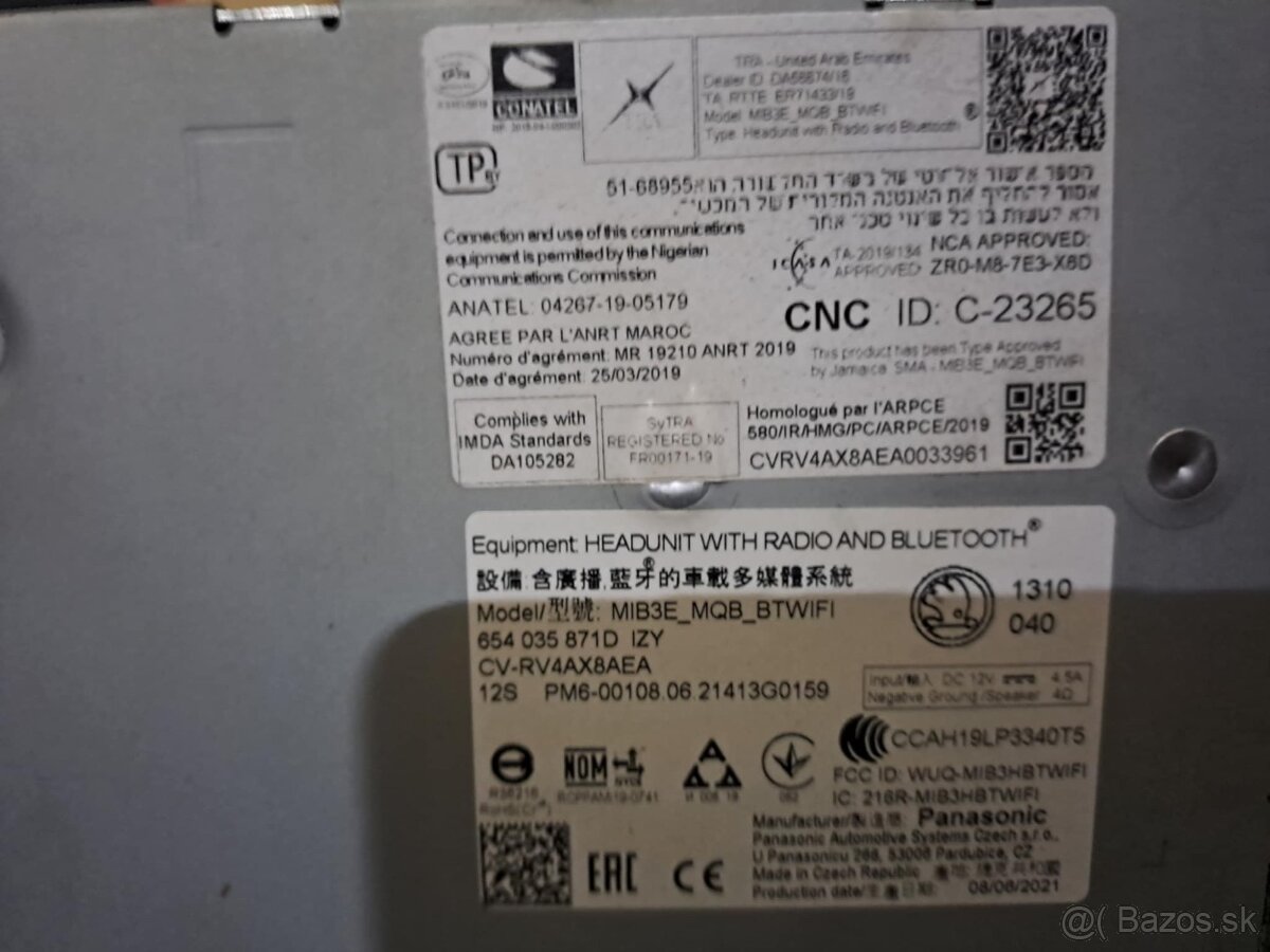 Autorádio škoda karoq kamiq - 3