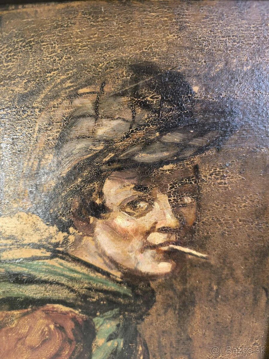 Stará olejomaľba - 3