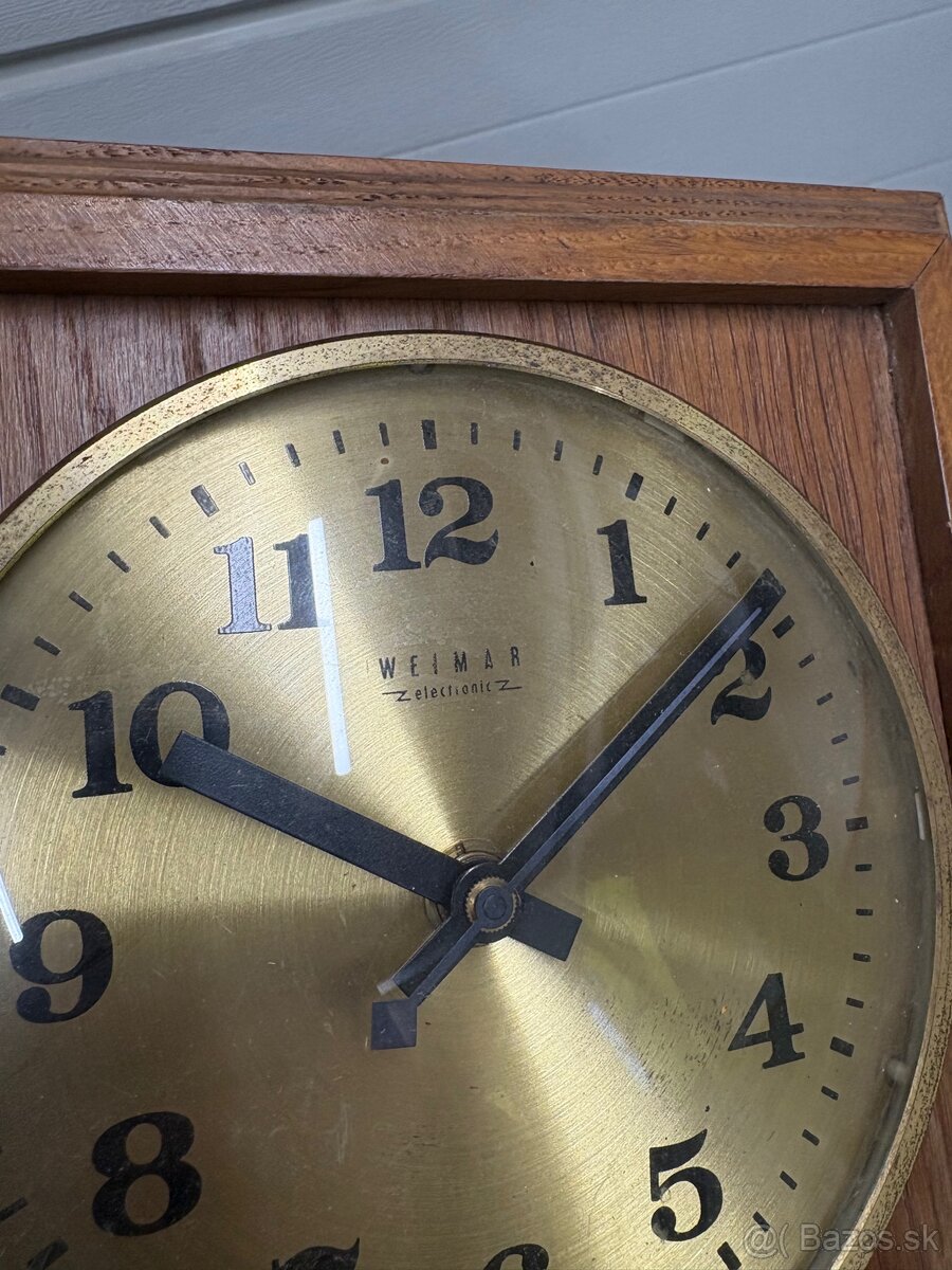 Hodiny Weimar electronic Made in GDR - 3
