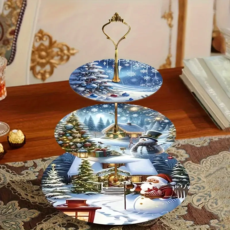 Tanierová 3 poschodová súprava darček NOVE - 3