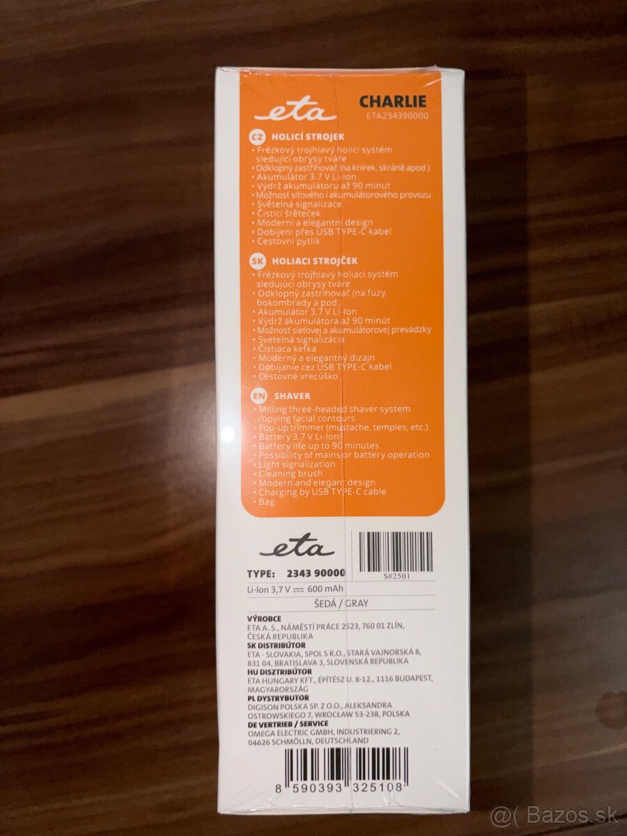 ETA elektrický holiaci strojček - 3