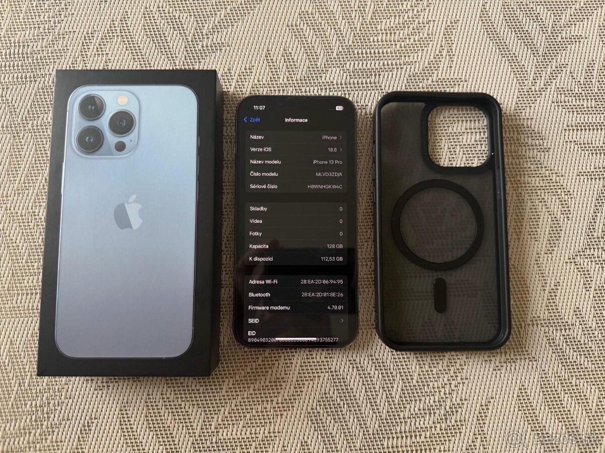 Apple iPhone 13 Pro, 128 GB Sierra Blue - 3