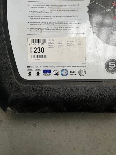 Snehové reťaze na dodávku - 3