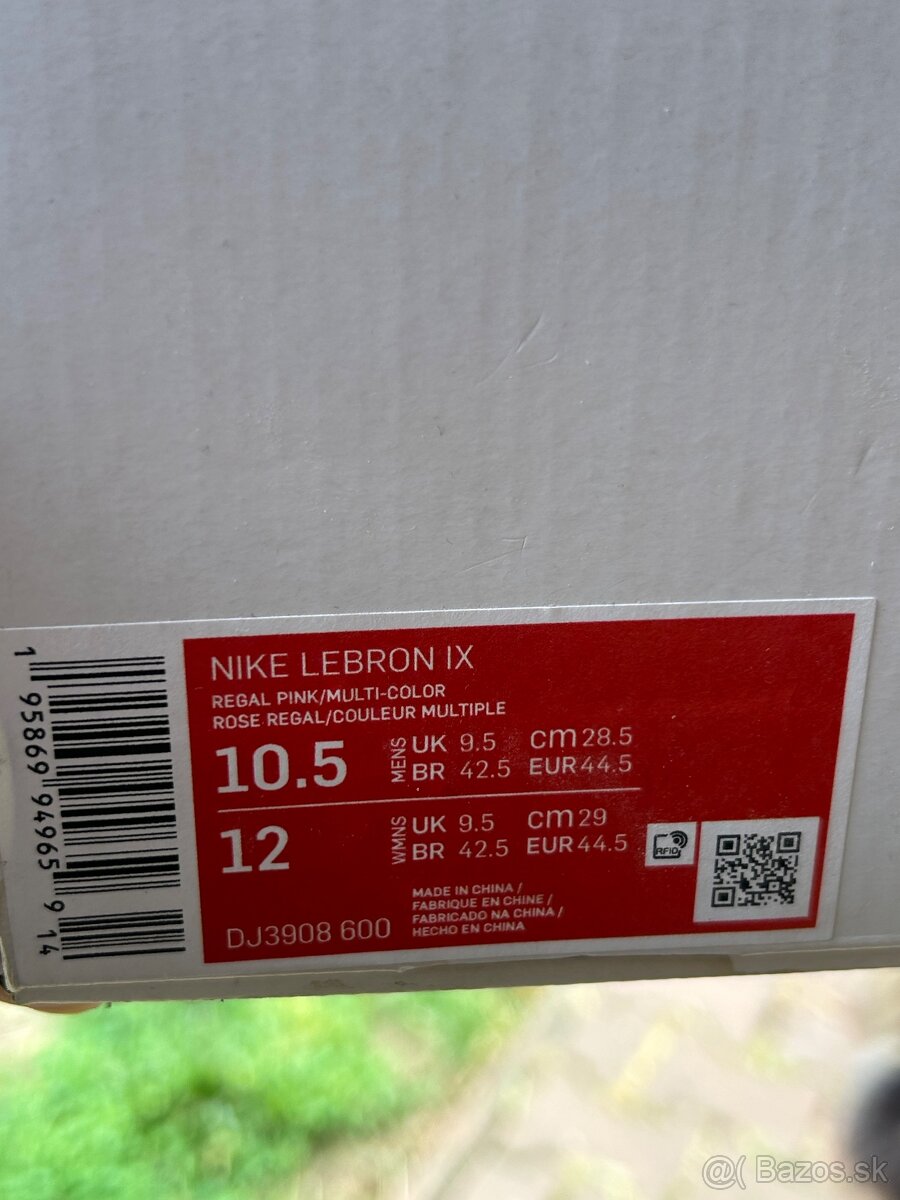 Predám tenisky Nike Lebron IX - 3