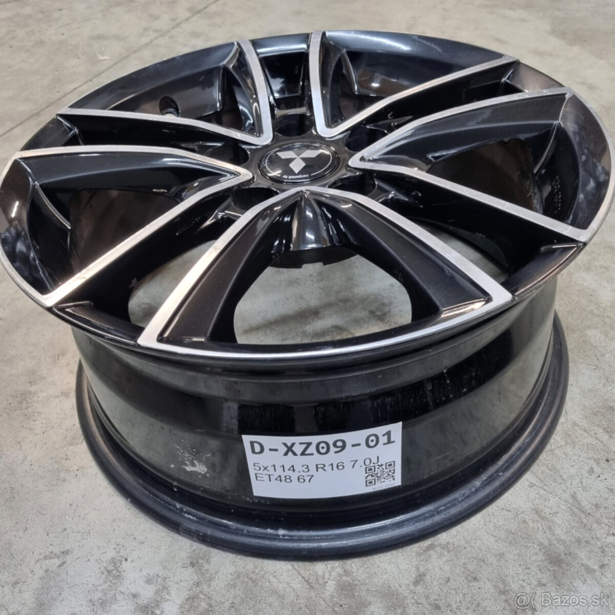 Hliníkové disky 5x114,3 R16 7J ET48 - 3