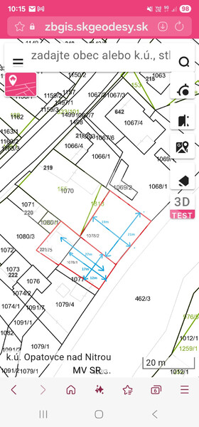 Opatovce nad Nitrou | Pozemok 387 m² - 3